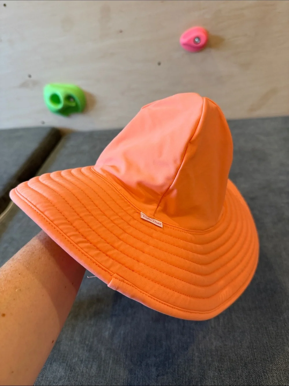Ruffle Butts Coral Peach Sun Hat
